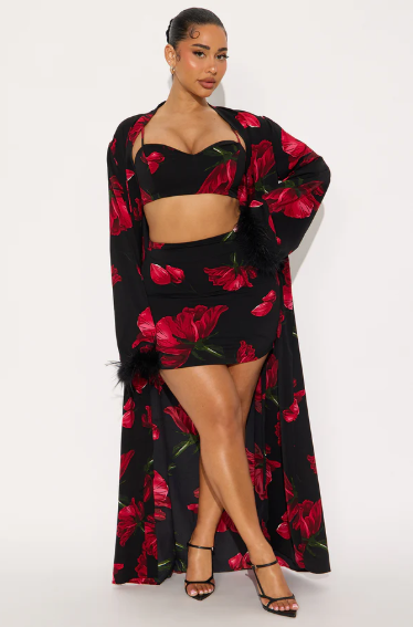 Conjunto 3 Piezas Modelo Exclusivo - Gasa Importada