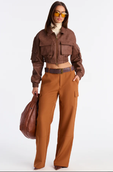 Pantalón Cargo Wide-Leg Importado - Edición Limitada