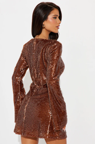 Vestido de Lentejuelas Importado